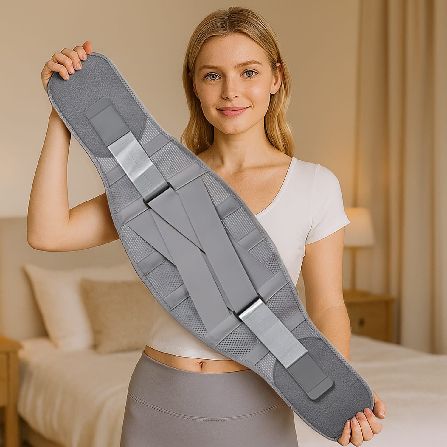 Pas Ledźwiowy Ortopedyczny na Kręgosłup Lędźwiowo Krzyżowy do Pracy Magnetyczny 5 Pas Ledźwiowy Ortopedyczny na Kręgosłup Lędźwiowo Krzyżowy do Pracy Magnetyczny - obrazek 5