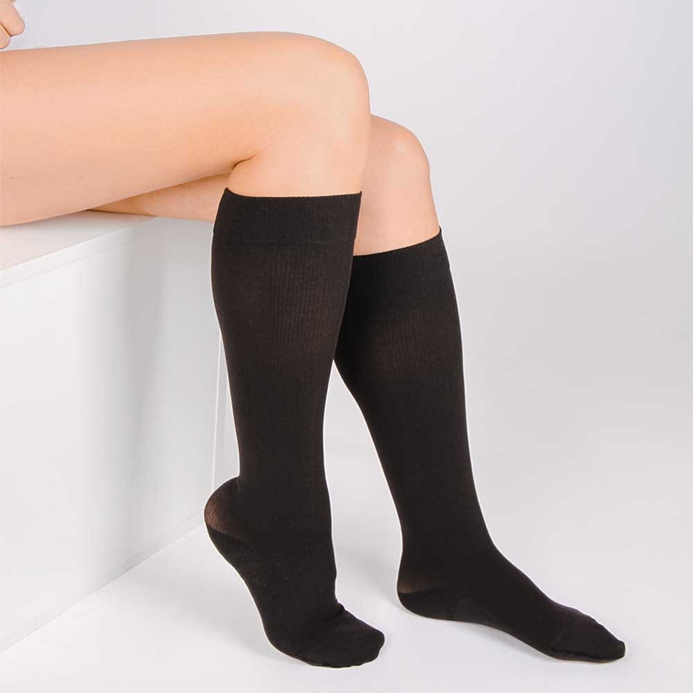 3 Pary Podkolanówki Uciskowe Skarpety Kompresyjne Przeciwżylakowe na Żylaki 14 3 Pary Podkolanówki Uciskowe Skarpety Kompresyjne Przeciwżylakowe na Żylaki - obrazek 14