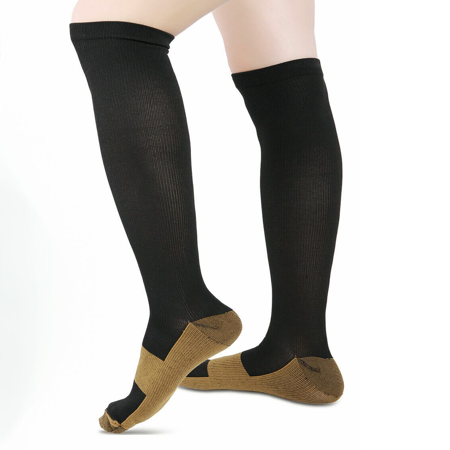 3-pack Podkolanówki Skarpety Kompresyjne Uciskowe Do Biegania Samolotu Przeciw Żylakowe Na Żylaki Kolanówki 42-47 10 3-pack Podkolanówki Skarpety Kompresyjne Uciskowe Do Biegania Samolotu Przeciw Żylakowe Na Żylaki Kolanówki 42-47 - obrazek 10