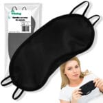 Maska Opaska na Oczy do Spania Snu Damska Męska Zasłona Klapki Przepaska