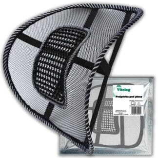 Podpórka Lędźwiowa Pod Plecy Na Fotel Biurowy Samochodu Podkładka Krzesło