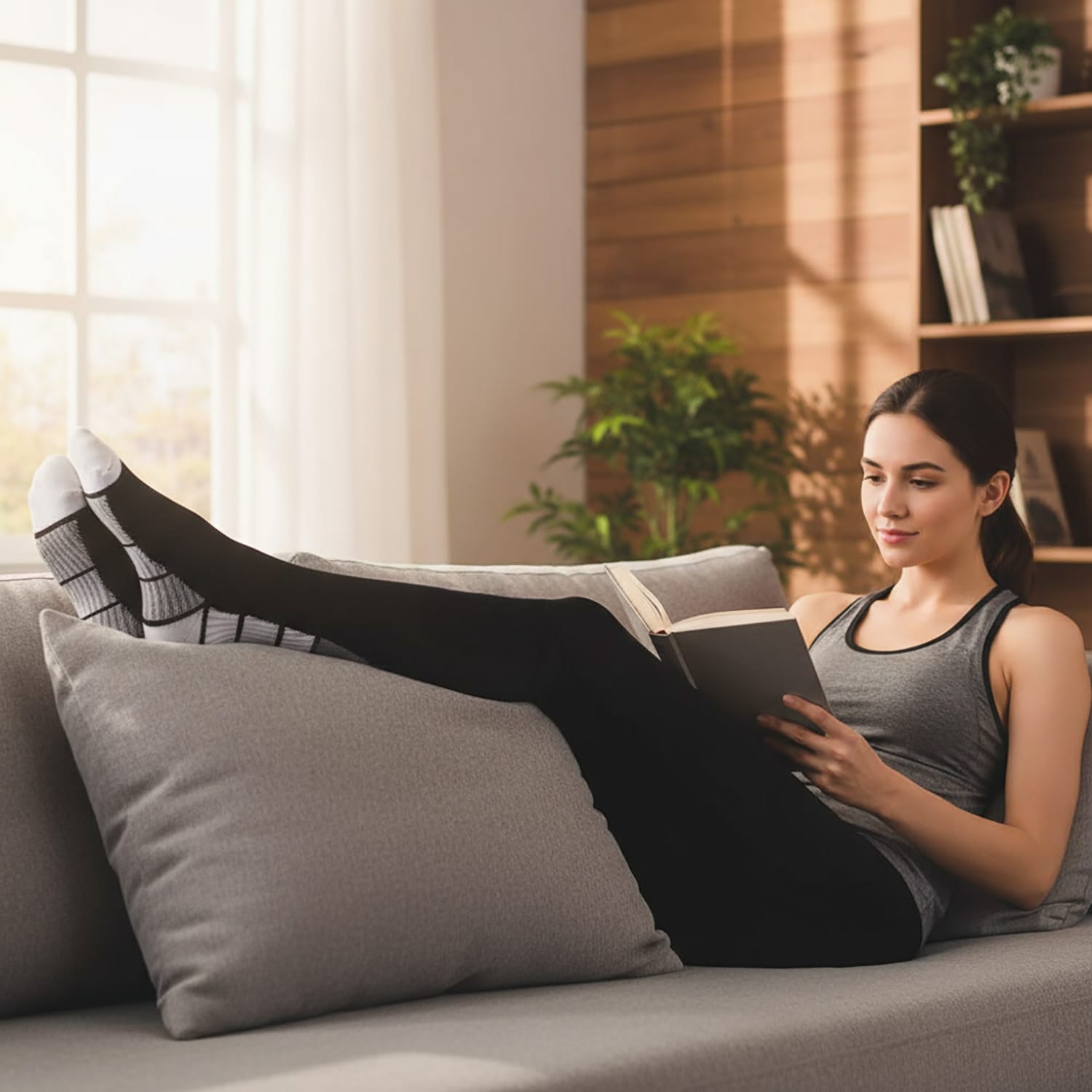 3 pack Kompresyjne Podkolanówki Skarpety Uciskowe Przeciwżylakowe na Żylaki Długie L/XL 8 3 pack Kompresyjne Podkolanówki Skarpety Uciskowe Przeciwżylakowe na Żylaki Długie L/XL - obrazek 8