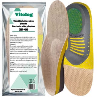 Żelowe Wkładki na Koślawość Płaskostopie Korekcyjne Ortopedyczne do Butów