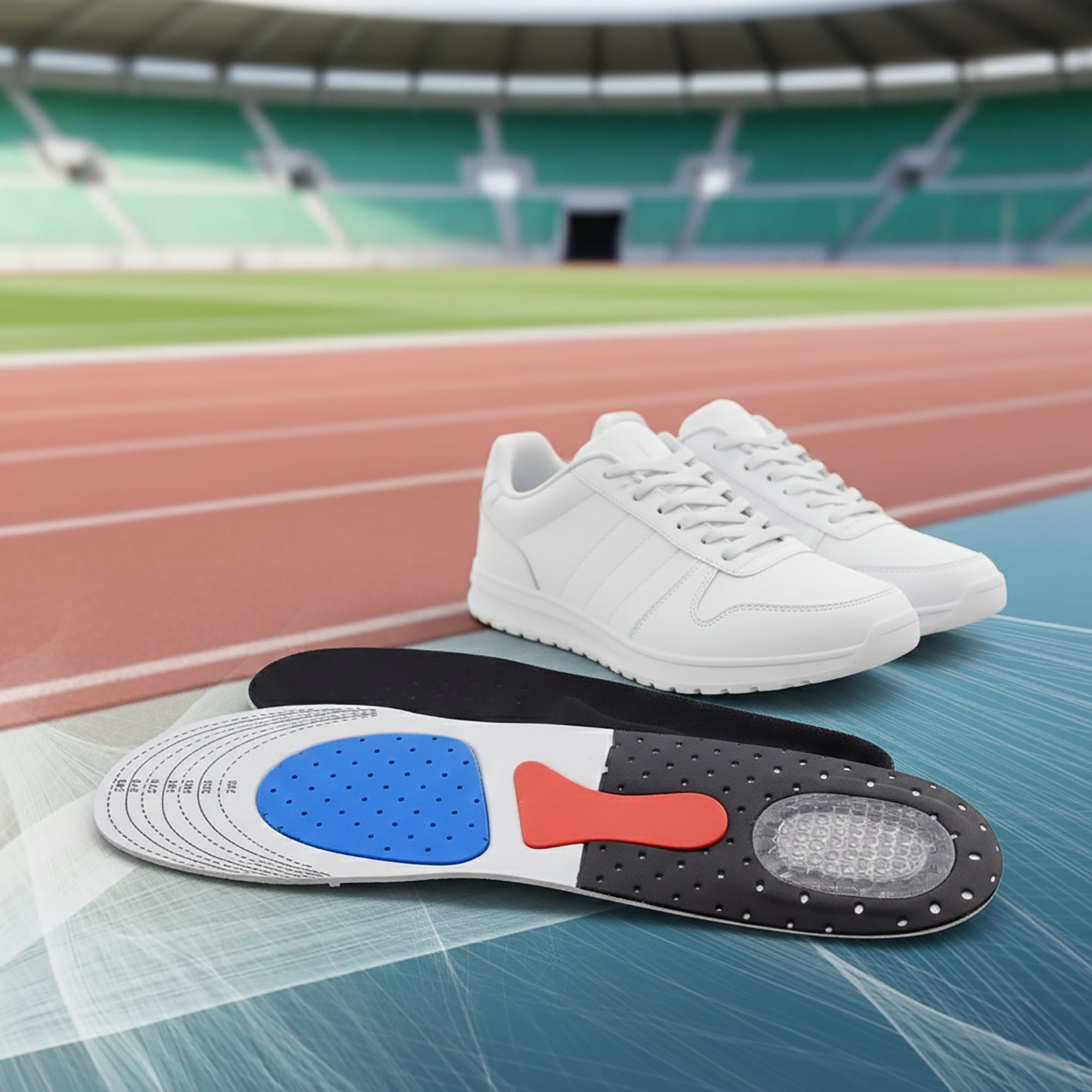 Sportowe Wkładki do Butów Amortyzujące na Bolące Stopy Ostrogi Pięty 5 Sportowe Wkładki do Butów Amortyzujące na Bolące Stopy Ostrogi Pięty - obrazek 5