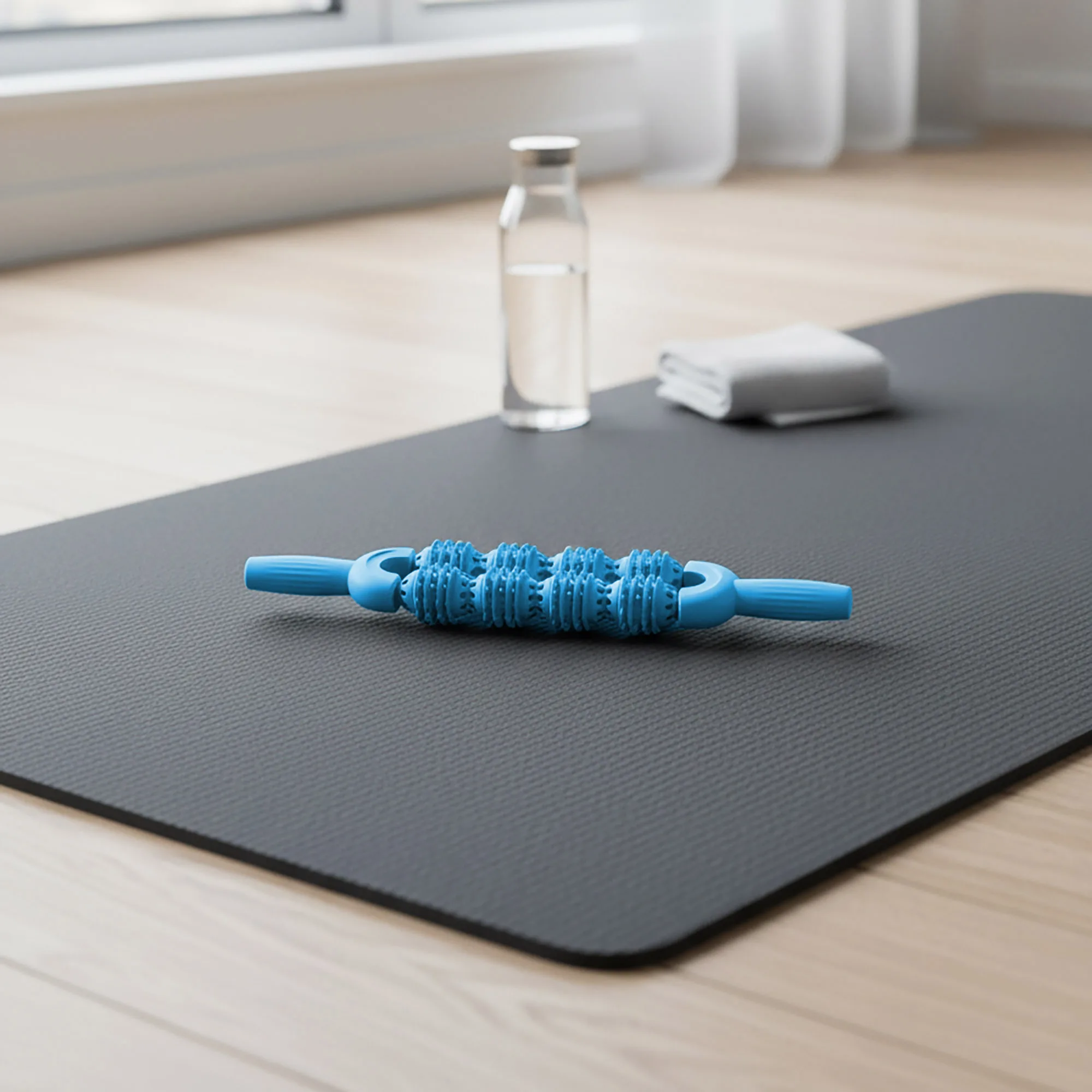 Roller Wałek do Masażu Pleców Karku Ramion Masażer Brzucha Nóg na Cellulit 10 Roller Wałek do Masażu Pleców Karku Ramion Masażer Brzucha Nóg na Cellulit - obrazek 10