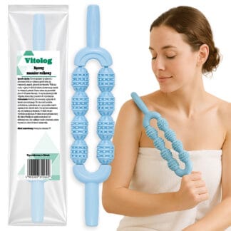 Roller Wałek do Masażu Pleców Karku Ramion Masażer Brzucha Nóg na Cellulit