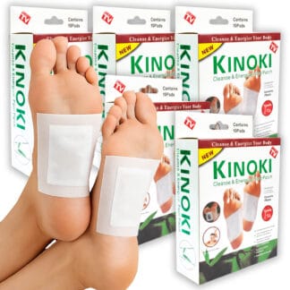 50x Plastry Kinoki Detox Oczyszczające z Toksyn na Stopy Detoksykacyjne Ziołowe Detoks Stóp Oczyszczanie na Noc