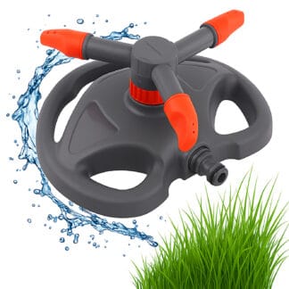 Zraszacz Ogrodowy Obrotowy do Węża Ogrodowego Podlewania Trawy Ogrodu Wody