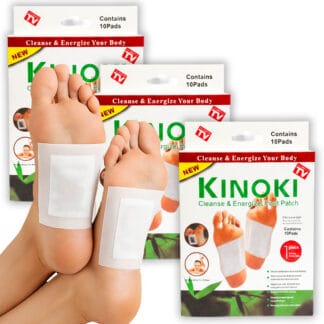 30x Plastry Kinoki Detox Oczyszczające z Toksyn na Stopy Detoksykacyjne Ziołowe Detoks Stóp Oczyszczanie na Noc