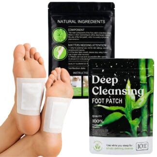 10x Plastry Oczyszczające z Toksyn na Stopy Detox Detoksykacyjne Ziołowe Detoks Stóp Oczyszczanie na Noc