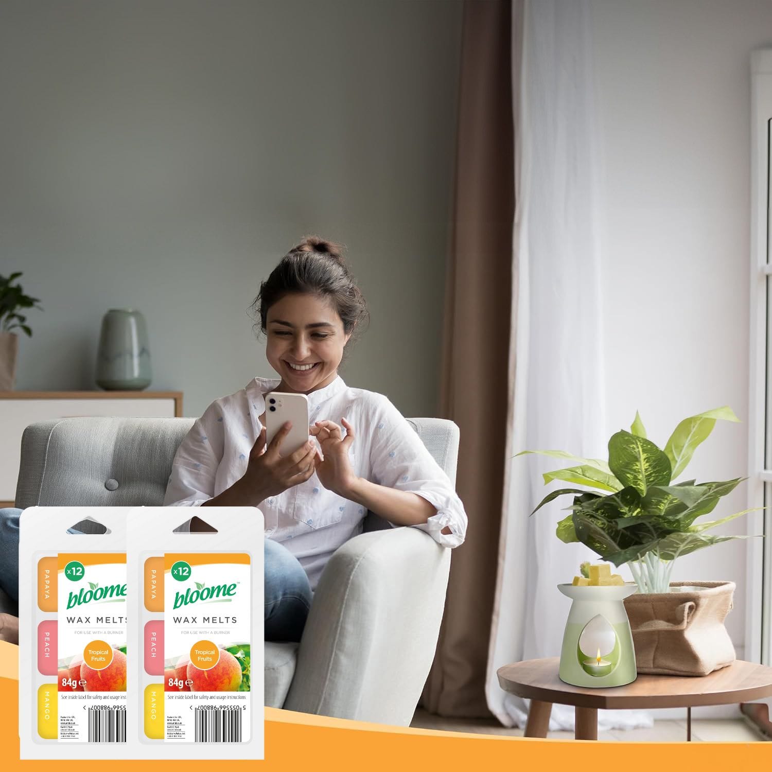 Wosk Zapachowy Woski Zapachowe do Kominka Zapachowego Odświeżacz do Domu 12 5 Wosk Zapachowy Woski Zapachowe do Kominka Zapachowego Odświeżacz do Domu 12 - obrazek 5