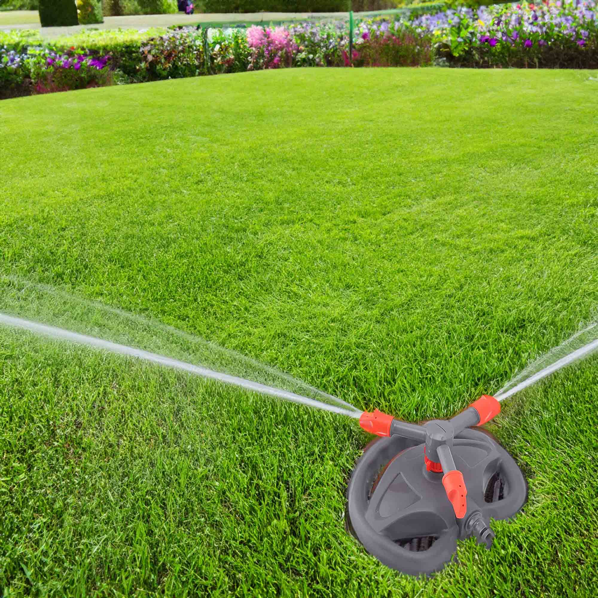 Zraszacz Ogrodowy Obrotowy do Węża Ogrodowego Podlewania Trawy Ogrodu Wody 5 Zraszacz Ogrodowy Obrotowy do Węża Ogrodowego Podlewania Trawy Ogrodu Wody - obrazek 5