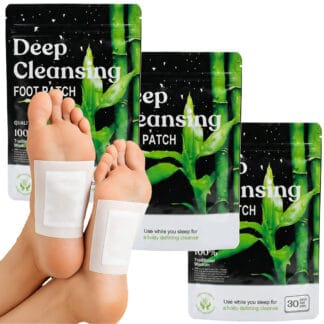 30x Plastry Oczyszczające z Toksyn na Stopy Detox Detoksykacyjne Ziołowe Detoks Stóp Oczyszczanie na Noc