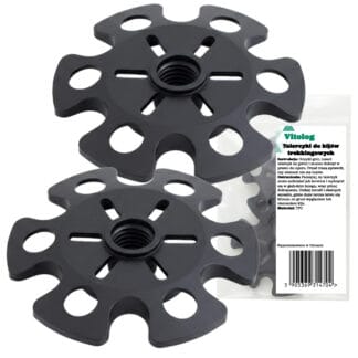 2x Gwiazdka Końcówka do Kijków Trekkingowych Talerzyki do Nordic Walking Nakładki na Śnieg Błoto W Góry