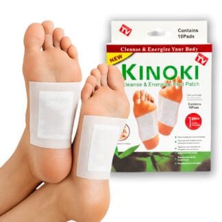 10x Plastry Kinoki Detox Oczyszczające z Toksyn na Stopy Detoksykacyjne Ziołowe Detoks Stóp Oczyszczanie na Noc