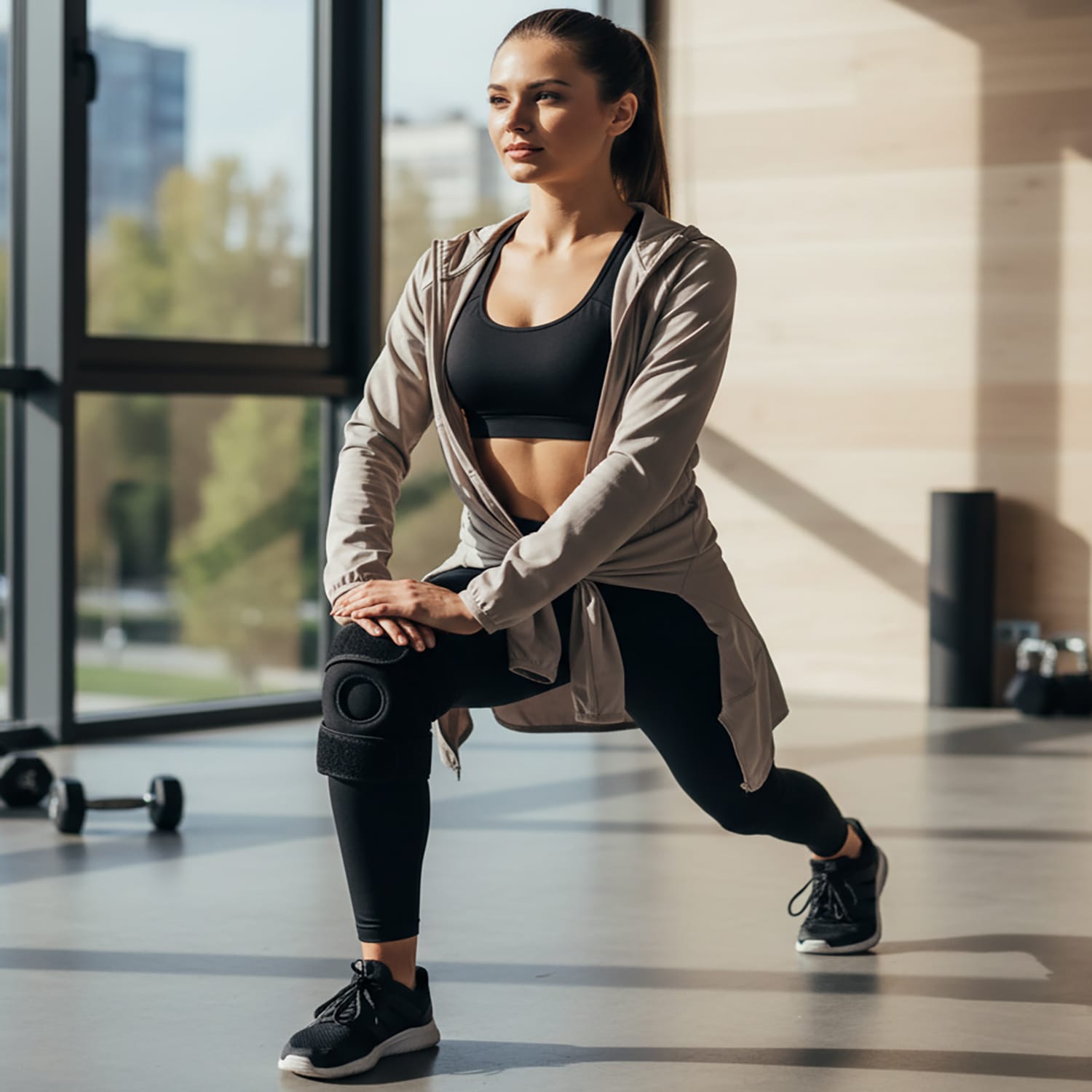 Stabilizator Kolana Opaska Ściągacz Usztywniacz na Kolano Rzepkę Sportowa Elastyczna 5 Stabilizator Kolana Opaska Ściągacz Usztywniacz na Kolano Rzepkę Sportowa Elastyczna - obrazek 5