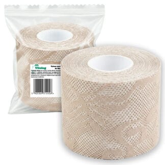 Taśma Tape do Biustu Modelująca Podnosząca Biust do Oklejania Piersi Koronkowa 5 m