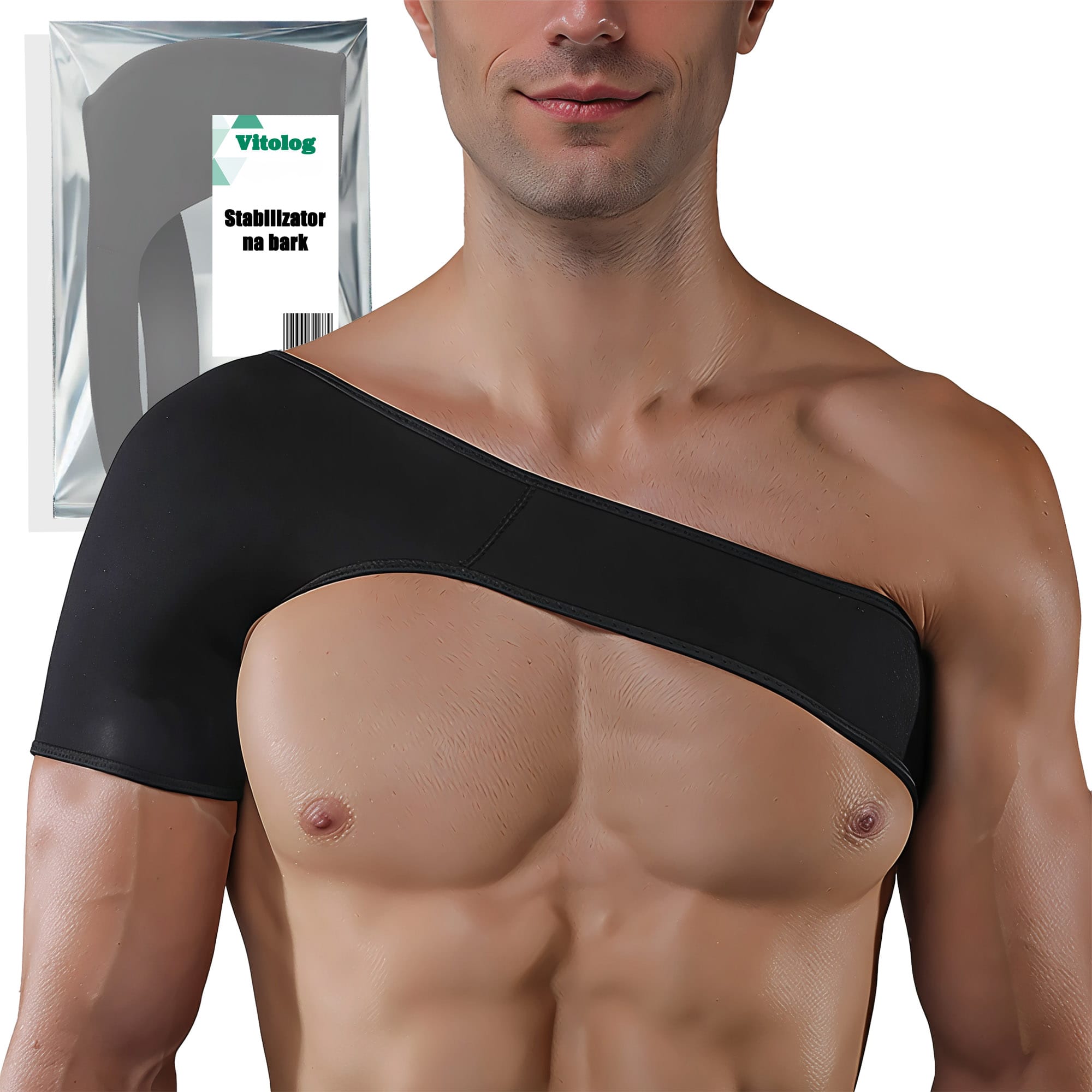 Orteza Barkowa na Bark Ramię Stabilizator Barku Ramienia Usztywniacz Opaska 1 Orteza Barkowa na Bark Ramię Stabilizator Barku Ramienia Usztywniacz Opaska