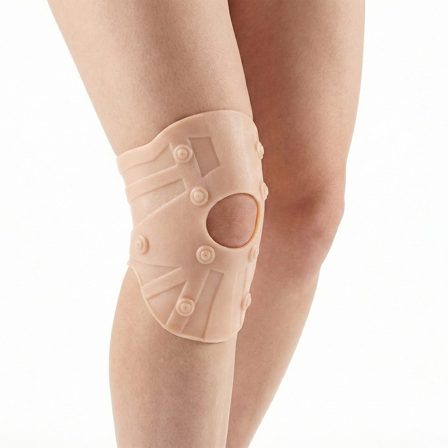 Opaska Magnetyczna na Kolano Ból Kolan Stabilizator Kolana z 10 Magnesami Elastyczna Żelowa na Bóle Reumatyczne 4 Opaska Magnetyczna na Kolano Ból Kolan Stabilizator Kolana z 10 Magnesami Elastyczna Żelowa na Bóle Reumatyczne - obrazek 4