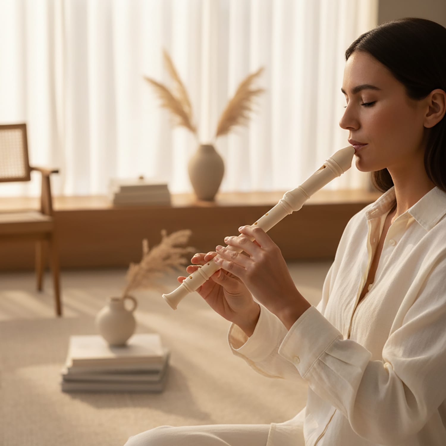 Flet Prosty Sopranowy Szkolny na Muzykę do Szkoły Nauki Grania Plastikowy + Czyścik 5 Flet Prosty Sopranowy Szkolny na Muzykę do Szkoły Nauki Grania Plastikowy + Czyścik - obrazek 5