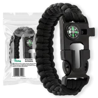 Bransoletka Survival Linka Paracord Opaska Multitool Niezbędnik Wielofunkcyjny 5w1