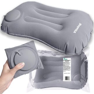 Poduszka Podróżna Dmuchana Turystyczna Kempingowa na Biwak do Samochodu pod Namiot