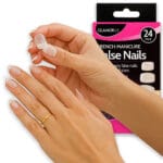 Sztuczne Paznokcie French Glamorize Tipsy Naklejane Do Domowego Manicure