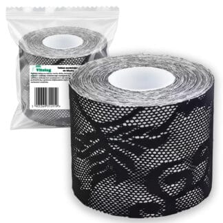 Taśma Tape do Biustu Modelująca Podnosząca Biust do Oklejania Piersi Koronkowa 5 m