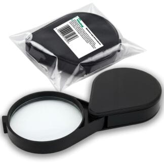 Lupa Powiększająca do Czytania Szkło Powiększające Składana Kieszonkowa dla Seniora 50mm Powiększenie 3x