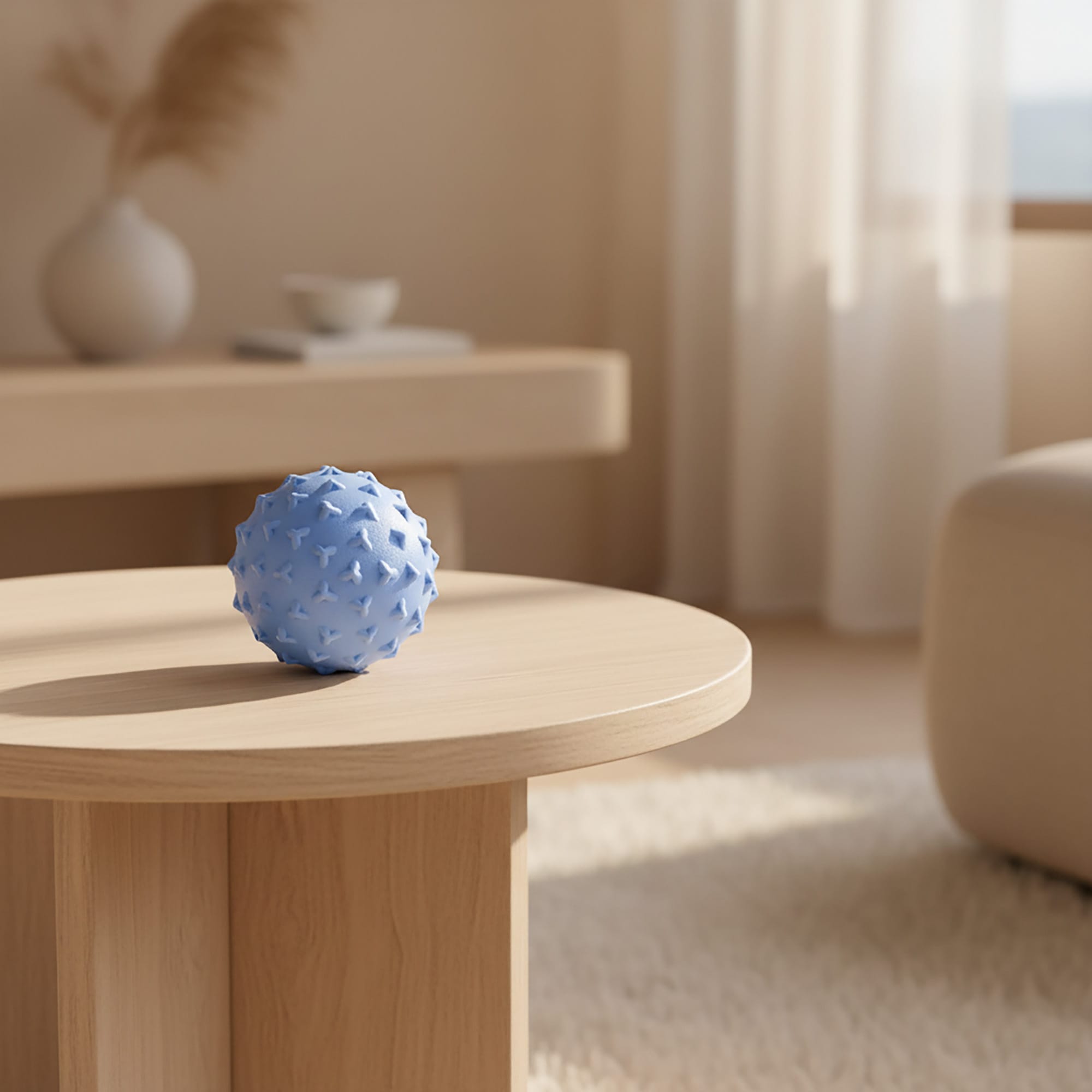 Piłka do Masażu Rolowania Mięśni Ciała Piłeczka Rehabilitacyjna z Kolcami 6 Piłka do Masażu Rolowania Mięśni Ciała Piłeczka Rehabilitacyjna z Kolcami - obrazek 6