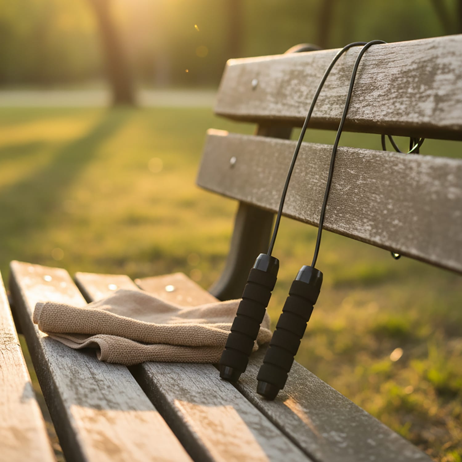 Skakanka Treningowa Bokserska Crossfit Regulowana do Ćwiczeń Stalowa Linka 3m 5 Skakanka Treningowa Bokserska Crossfit Regulowana do Ćwiczeń Stalowa Linka 3m - obrazek 5