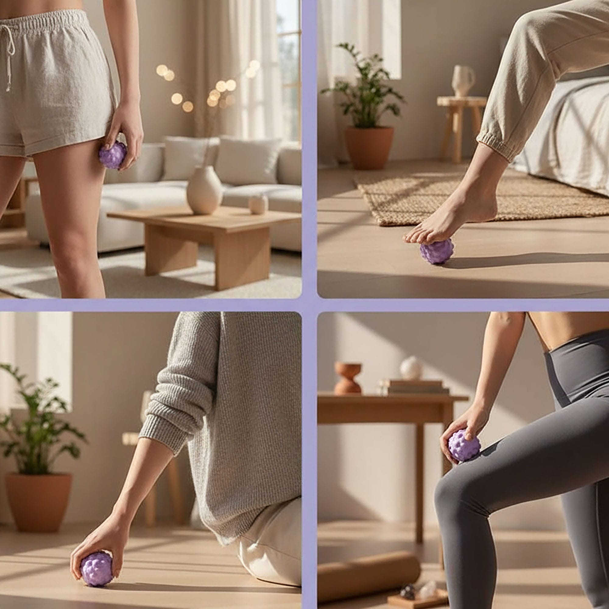 2 szt Piłka Duoball do Masażu Rolowania Ciała Mięśni Piłeczka z Kolcami 2 2 szt Piłka Duoball do Masażu Rolowania Ciała Mięśni Piłeczka z Kolcami - obrazek 2