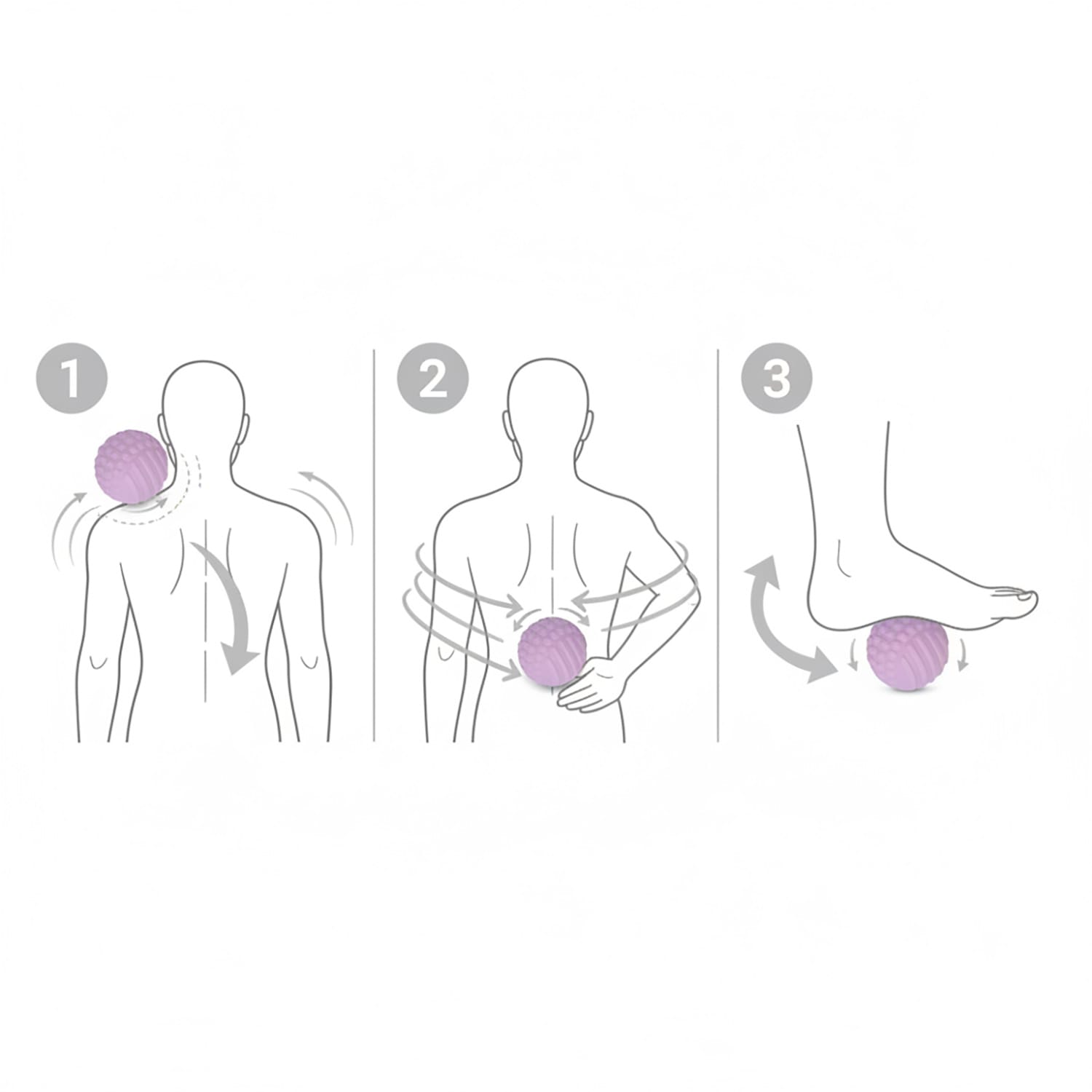 2 szt Piłka Duoball do Masażu Rolowania Ciała Mięśni Piłeczka z Kolcami 12 2 szt Piłka Duoball do Masażu Rolowania Ciała Mięśni Piłeczka z Kolcami - obrazek 12