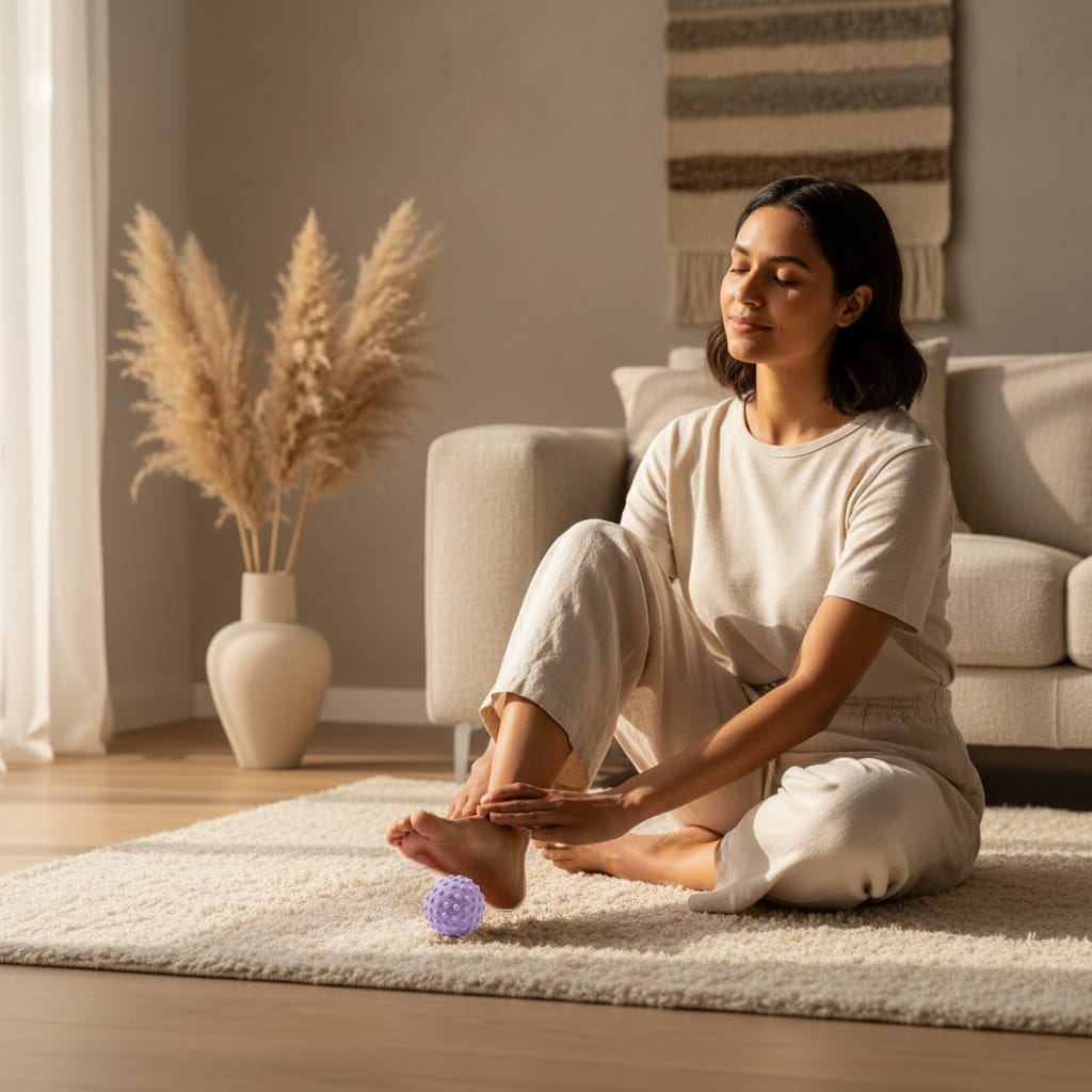 Piłka do Masażu Rolowania Ciała Mięśni Piłeczka Rehabilitacyjna z Kolcami 2 Piłka do Masażu Rolowania Ciała Mięśni Piłeczka Rehabilitacyjna z Kolcami - obrazek 2