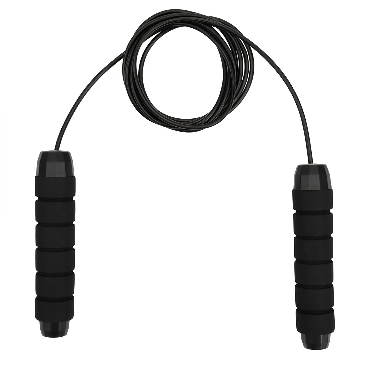 Skakanka Treningowa Bokserska Crossfit Regulowana do Ćwiczeń Stalowa Linka 3m 8 Skakanka Treningowa Bokserska Crossfit Regulowana do Ćwiczeń Stalowa Linka 3m - obrazek 8