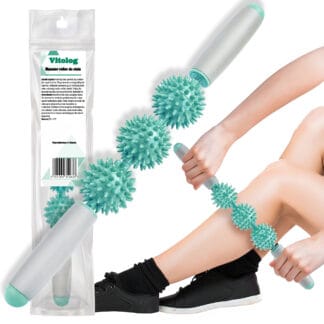 Roller Wałek do Masażu Pleców Karku Szyi Ramion Rąk Masażer Brzucha Ud Nóg
