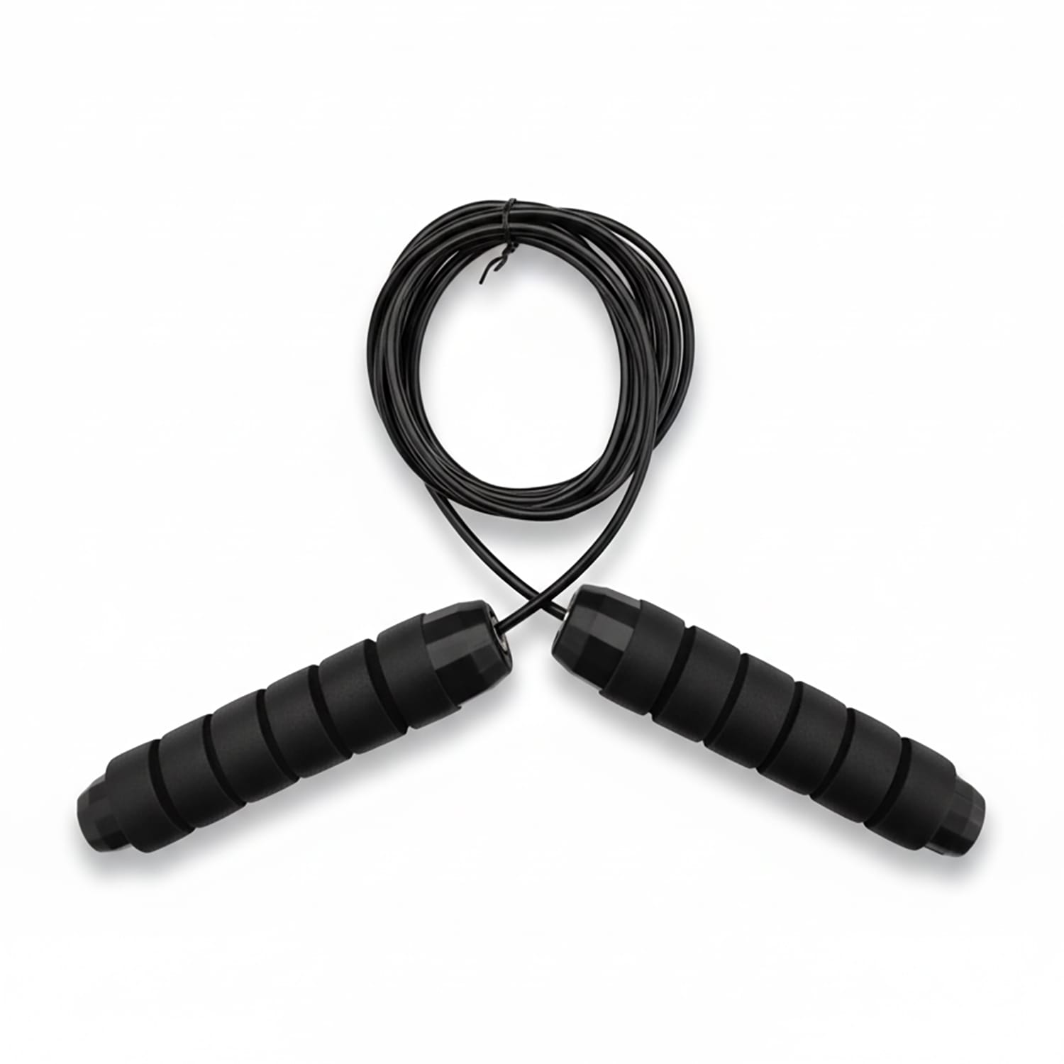 Skakanka Treningowa Bokserska Crossfit Regulowana do Ćwiczeń Stalowa Linka 3m 7 Skakanka Treningowa Bokserska Crossfit Regulowana do Ćwiczeń Stalowa Linka 3m - obrazek 7